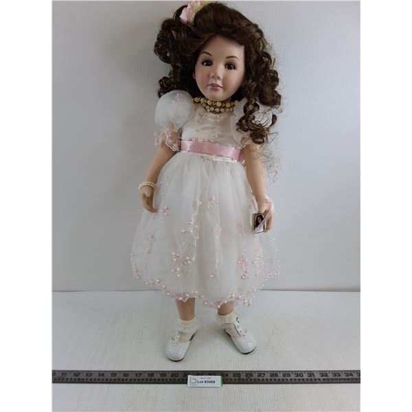 Marie Osmond Life-Like Poseable Porcelain Doll - 27" Tall