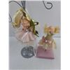 Image 2 : Miniature Women's Dress Displays, Doily, Hanging Ornaments