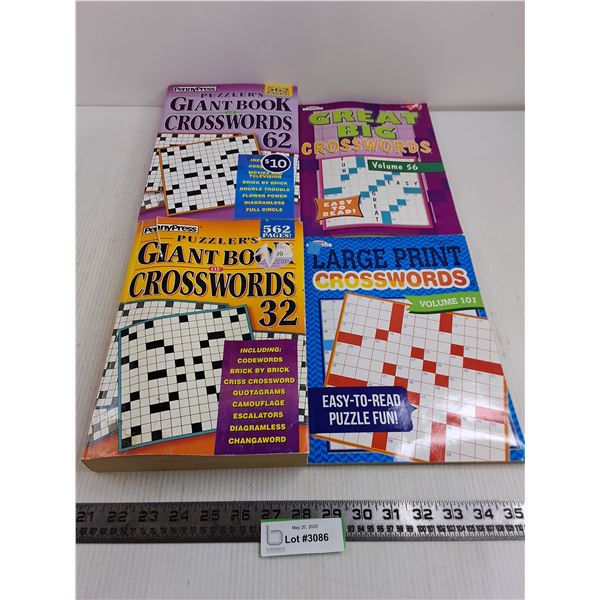 (4) Crosswords Books