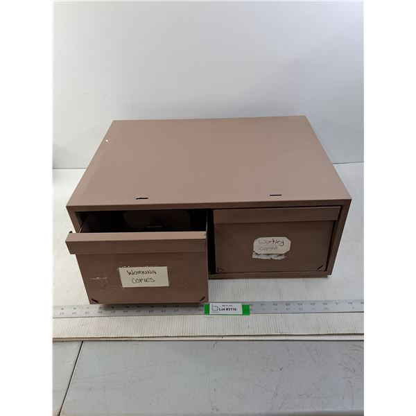 (2) Drawer File Index