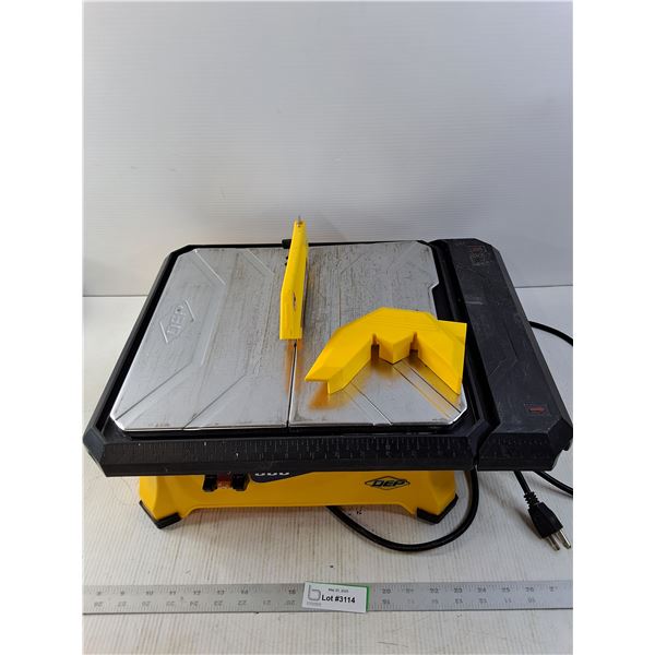 QEP Water Basin Tile Saw Model 650XT - Cannot Ship