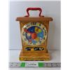 Image 1 : Vintage Fisher Price Toy Clock- As Is