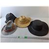 Image 1 : (4) Hats- Straw, Samuel Adams, Misc.