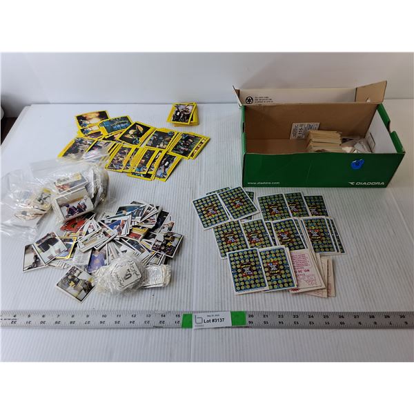 Lot of Vintage Collector Cards/Stickers- Hockey, Gremlins, Pac-Man, Misc.