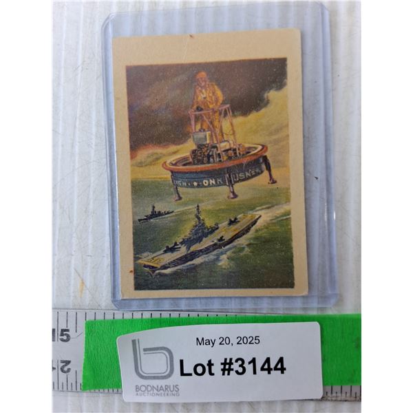 The Navy's "Flying Saucer" Card