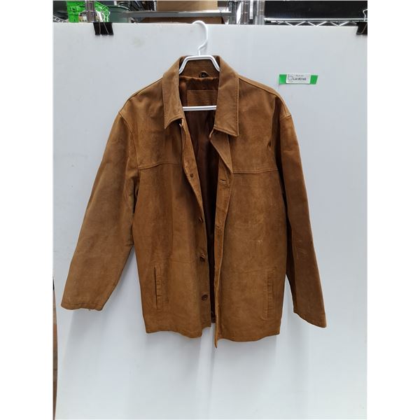 *Britches Men's Leather Jacket-L