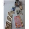 Image 3 : Craft Lot- Flower Punch, Beads, Wooden Letters, Misc.