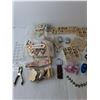 Image 3 : Craft Lot- Faux Diamond Charms, Candle Pins, Metal Punches, Misc.