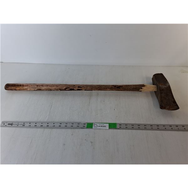 Hudson Bay Style Axe with Wooden Handle 32" Long