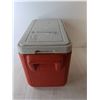 Image 3 : Orange Coleman Cooler 20" x 10" x 13.5"