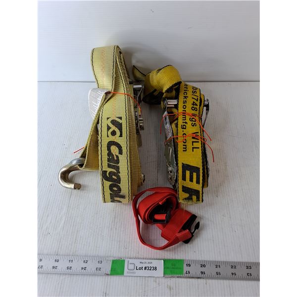 (2) Ratchet Straps, Misc.