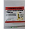 Image 2 : Shopmaster 500 Watt Portable Halogen Work Light-  As Is