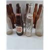 Image 3 : (14) Vintage empty Beer and Pop Bottles- Fragile
