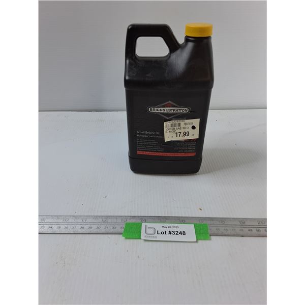 Briggs and Stratton SAE-30 Small Engine Oil - Cannot Ship