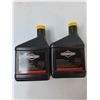 Image 2 : (2)Briggs and Stratton SAE-30 Small Engine Oil - Cannot Ship