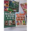 Image 4 : (16) Assorted Books- Home Depot, Kitchen and Baths, Home Depot Outdoor Projects, Misc