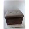 Image 1 : * Storage Chest And Drawer - 15.5" X 14" X 21.5"  - Cannot Ship