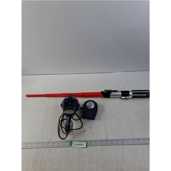 Eye Clops Magnifier and Light Saber