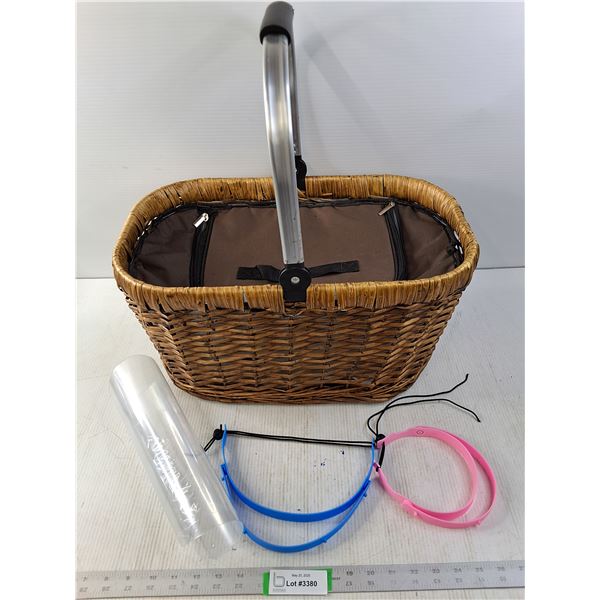 Safety Shields and a Thermal Lined Picnic Basket
