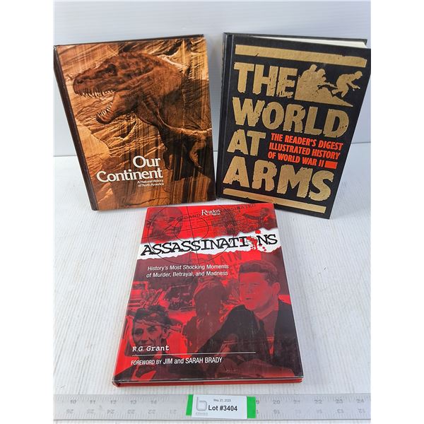 Our Continent, World at Arms and Assassinations Books