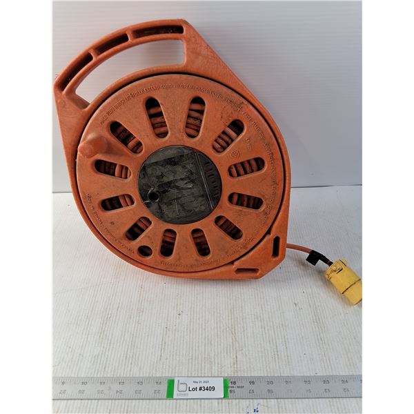 Electric Cord Reel with Extension Cord