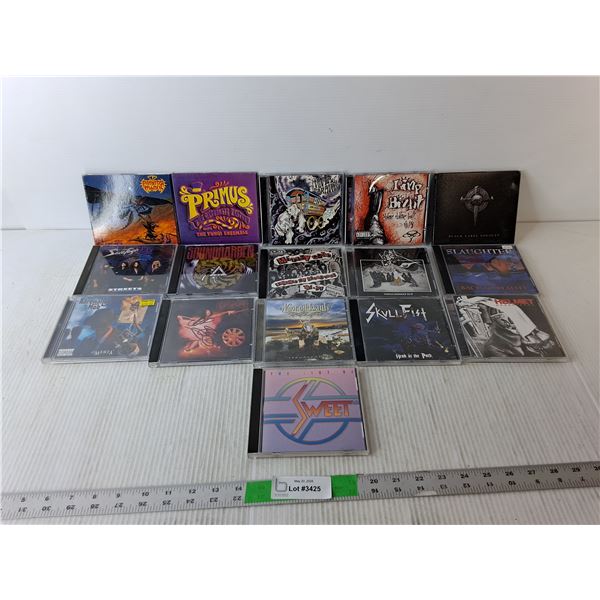 (16) CDs- Limp Bizkit, Soundgarden, Motley Crue, Misc.
