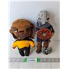 Image 1 : (2) Handmade Figurines- Knight & Star Trek