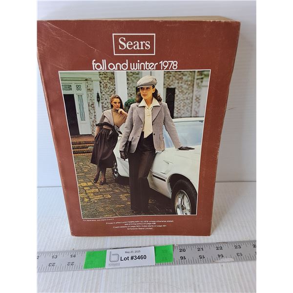 Sears Catalogue- Fall/Winter 1978