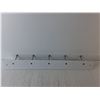 Image 2 : Wood Wall Coat Hanger, Aquarium Light- 3 Ft. Long, Powers On - Cannot Ship