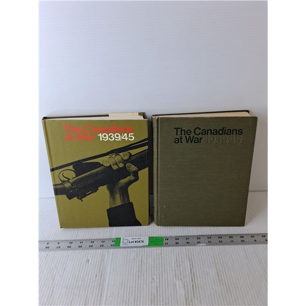 (2) Books- Reader's Digest 'The Canadians at War 1939/45' # 1 & 2