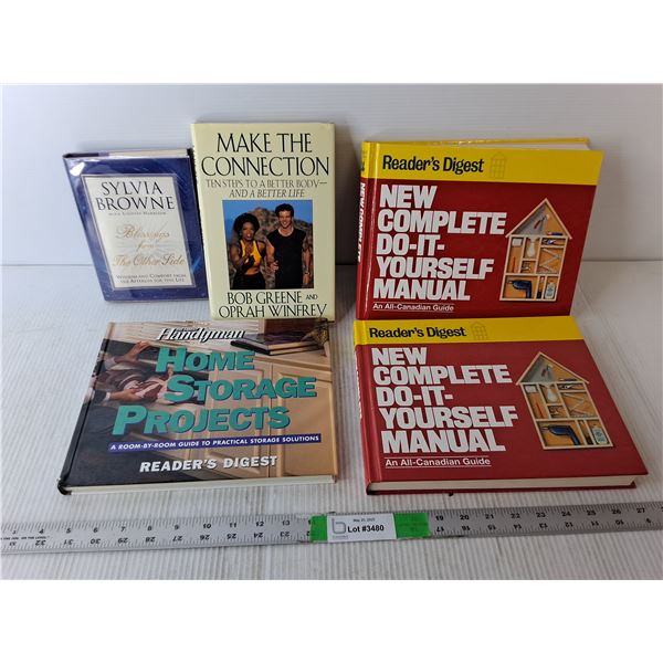 (5) Books- Do It Yourself Manual, Home Storage Project, Make the Connection, Misc.