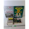 Image 1 : (5) Books- Reader's Digest Songbook, Canadian Atlas, Petit Larousse, Misc.