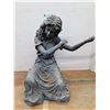 Image 1 : *Resin Yard Ornament Girl 28" Tall -      Cannot Ship