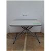 Image 1 : Adjustable Plastic Folding Table, Cannot Ship