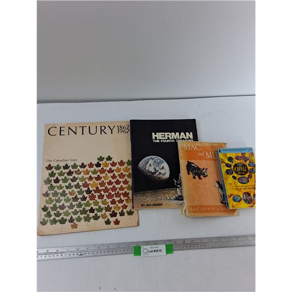 (1) Magazine Century 1867/1967, Herman The Fourth Treasury, Mac And Muff, Misc