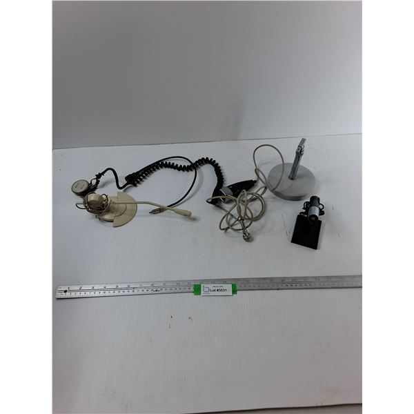 Lot Of Microphones And Parts