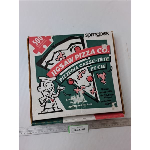 SpringBok 500 pc Jigsaw Pizza co.