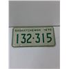 Image 4 : (3) Saskatchewan License Plates
