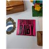 Image 4 : Assorted Items - Wooden Box, Speedball Baby Cd, Wooden Wind Mill Toy, Misc