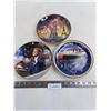 Image 1 : (3) Decorative Collector's Plates (JFK, Titanic, New Years 2000)