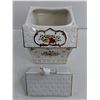 Image 2 : Royal Albert 'Old Country Roses' Bird House Shaped Cookie Jar