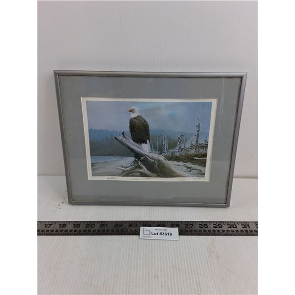 Metal-Framed Gordon Miller Wall Art "Sentinel" - 12" x 10"