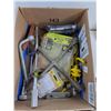 Image 3 : Rubbermaid Storage Bin 22" x 16" x 12", Assorted Tools & Parts - All As is - Pickup Only