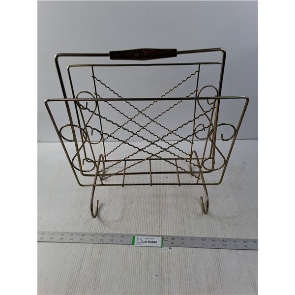 Vintage Magazine Rack