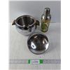 Image 1 : Metal Ice Bucket and Cocktail Shaker