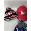 Image 2 : (3) Toques and (1) Ballcap