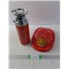 Image 1 : "Thirst" Fire Extinguisher and Several Plastic Childrens Fire Helmets