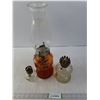 Image 1 : (3) Lamp Oil Lamps