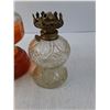 Image 2 : (3) Lamp Oil Lamps