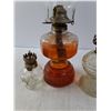 Image 3 : (3) Lamp Oil Lamps